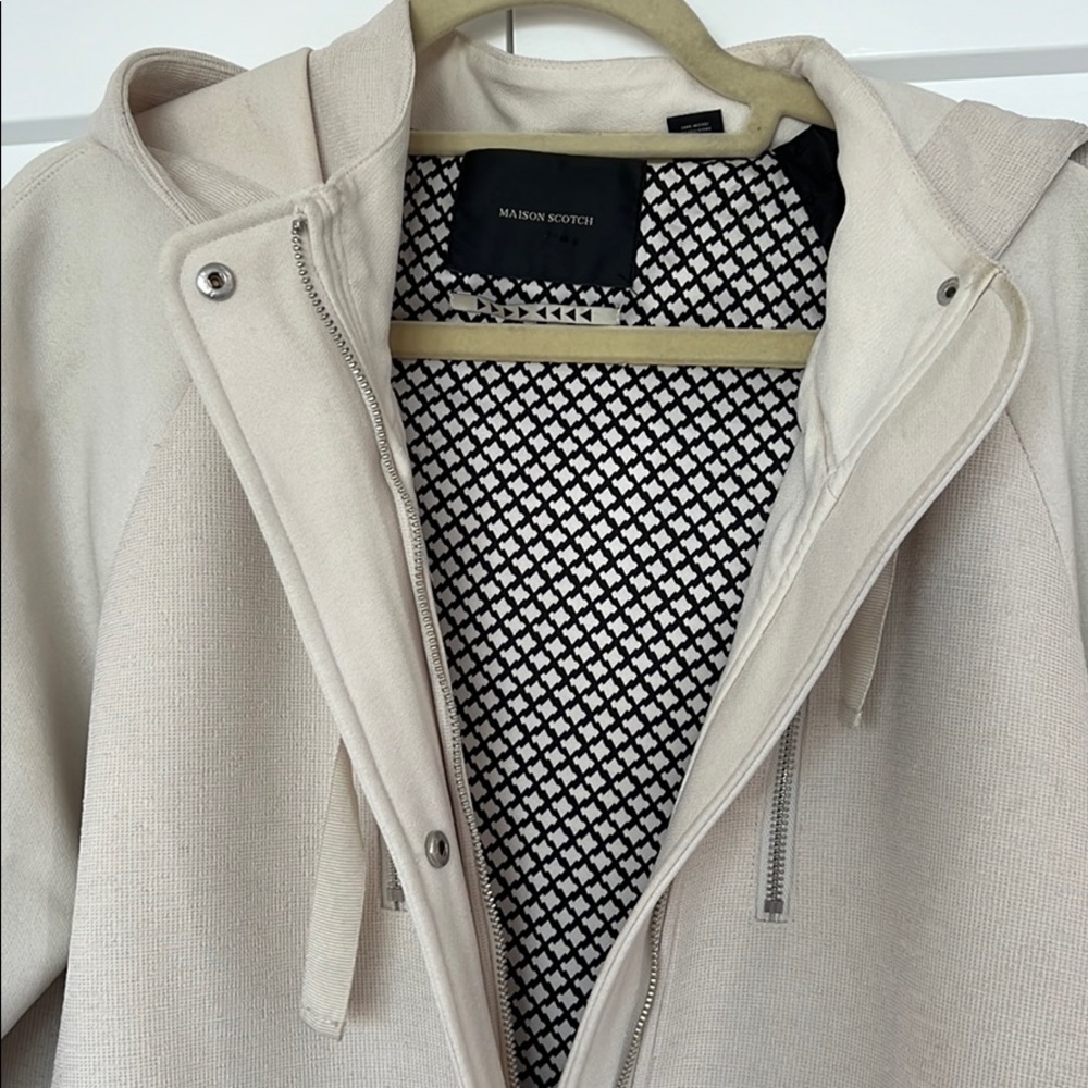 Scotch And Soda Cream Jacket - image 4